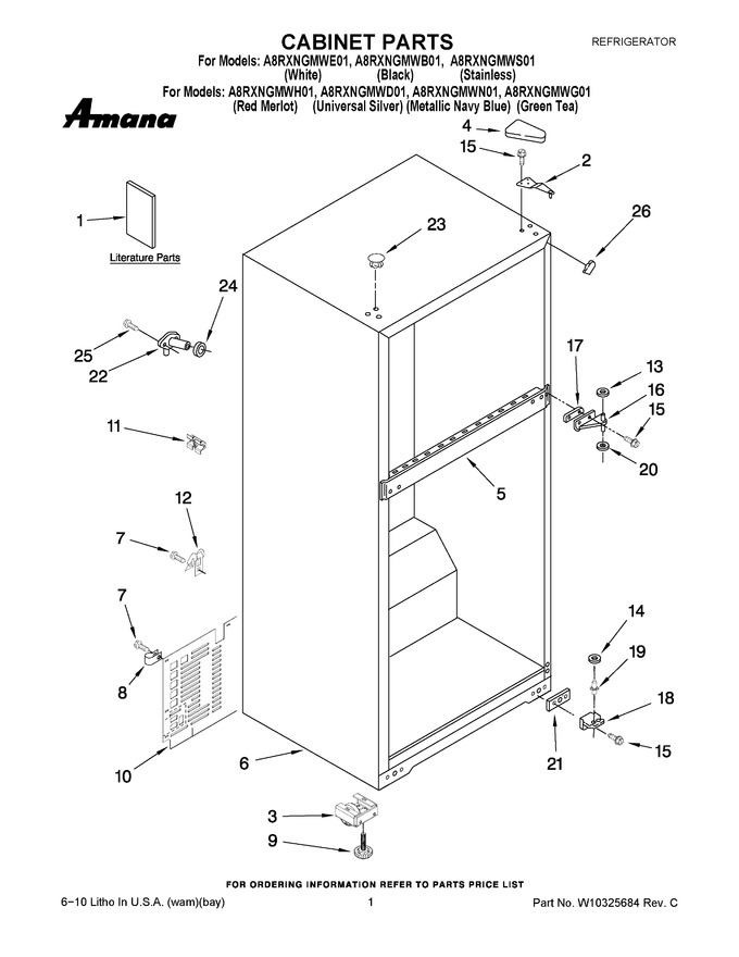 Diagram for A8RXNGMWE01
