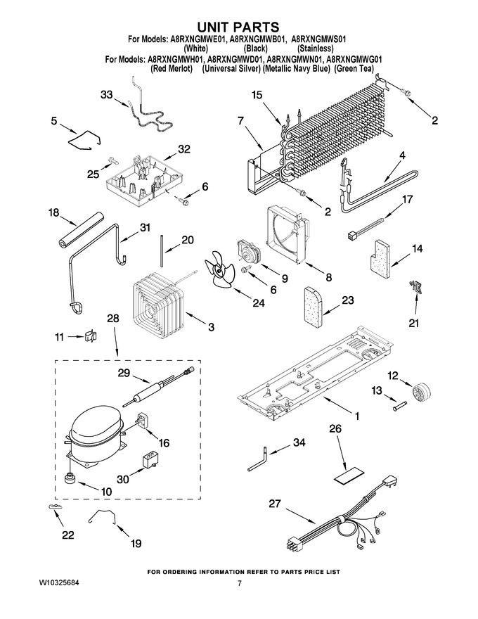 Diagram for A8RXNGMWG01