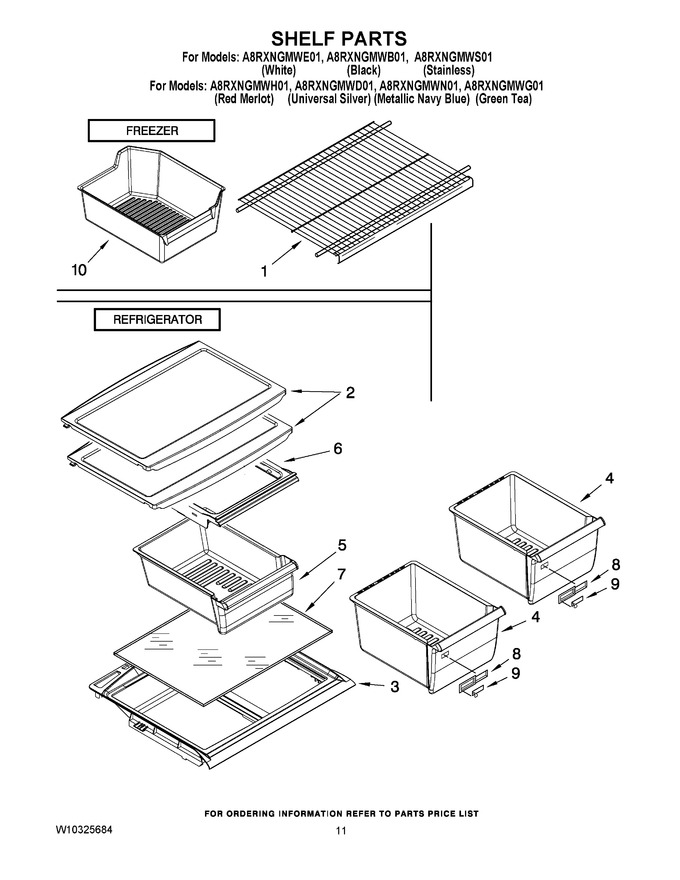 Diagram for A8RXNGMWH01