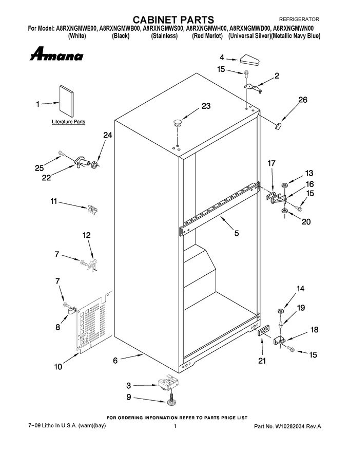 Diagram for A8RXNGMWN00