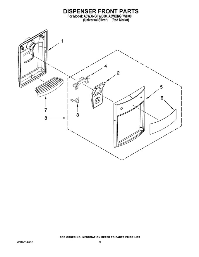 Diagram for A8WXNGFWD00