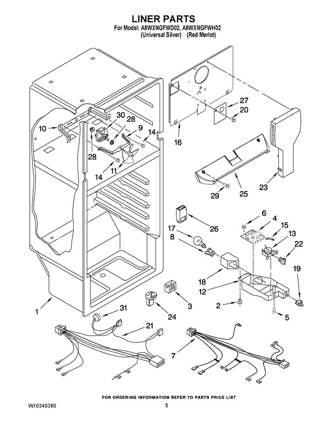 Diagram for A8WXNGFWH02