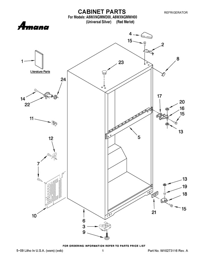Diagram for A8WXNGMWD00
