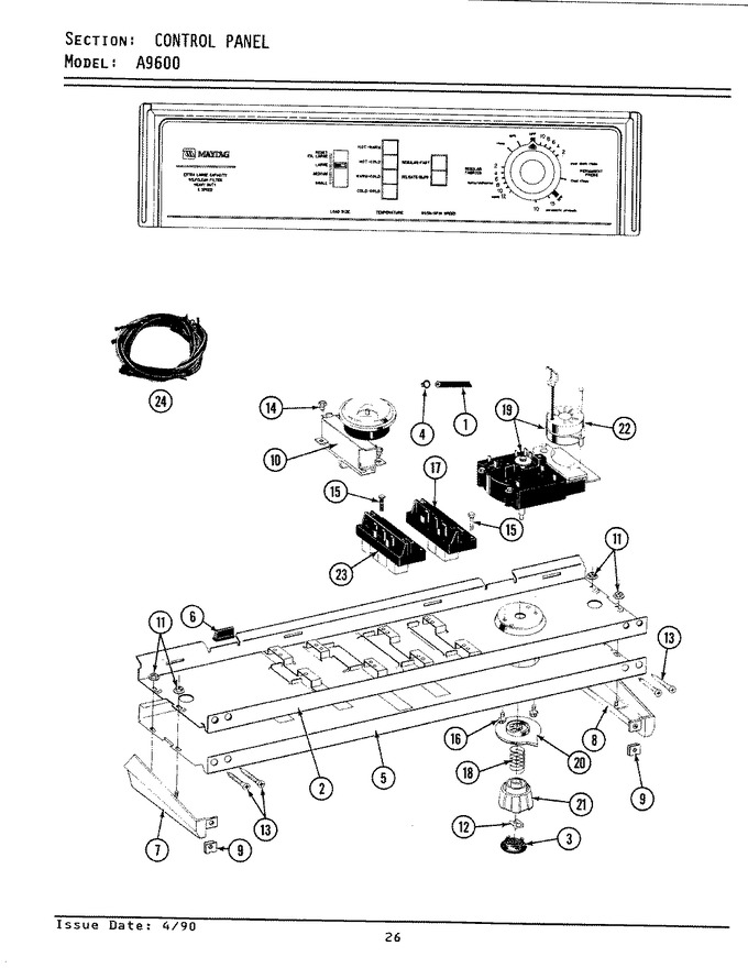 Diagram for LA9600
