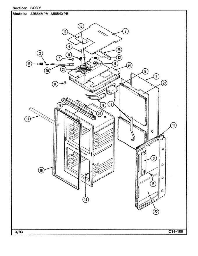 Diagram for A9854XPB