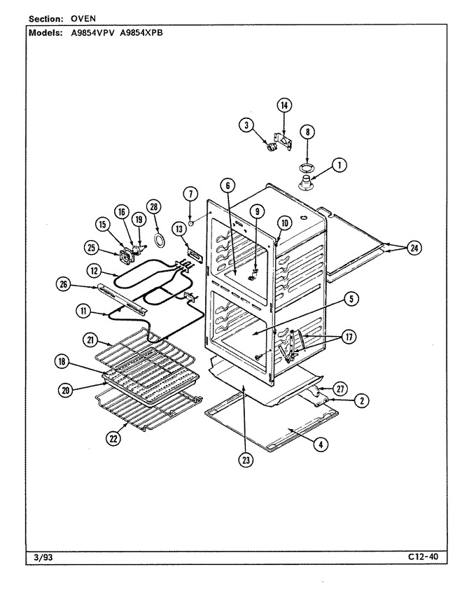Diagram for A9854VPV