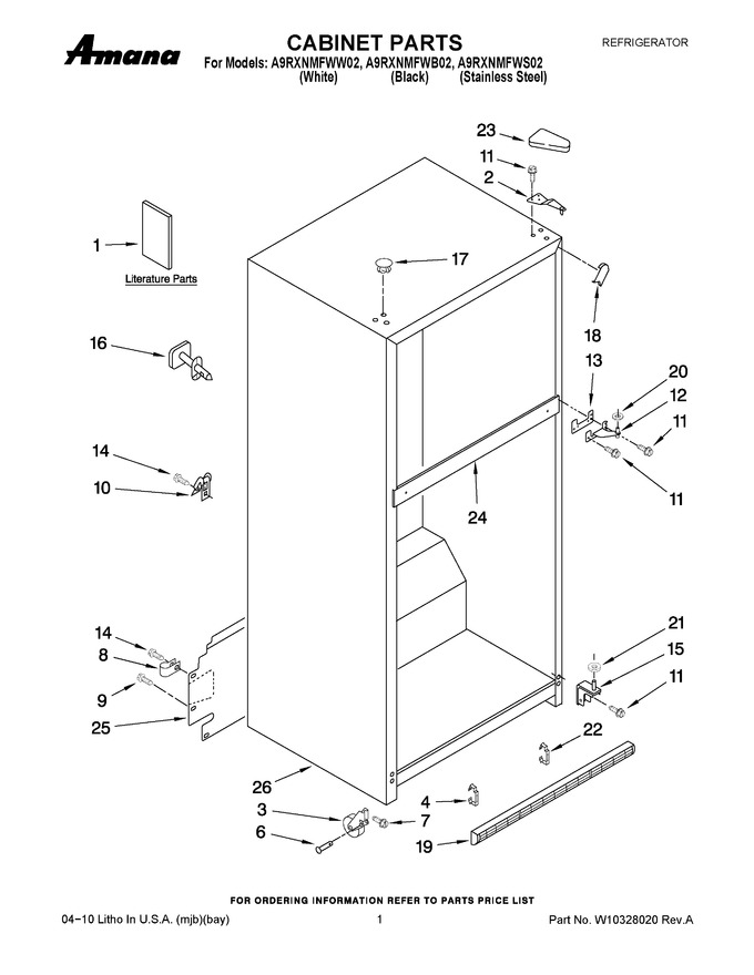 Diagram for A9RXNMFWB02