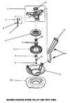 Diagram for 04 - Brg Hsg/brake/pulley & Pivot Dome