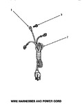 Diagram for 21 - Wire Harnesses & Power Cord