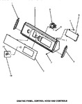 Diagram for 07 - Graphic Panel, Control Hood & Controls