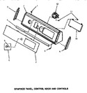 Diagram for 10 - Graphics Panel, Control Hood & Controls
