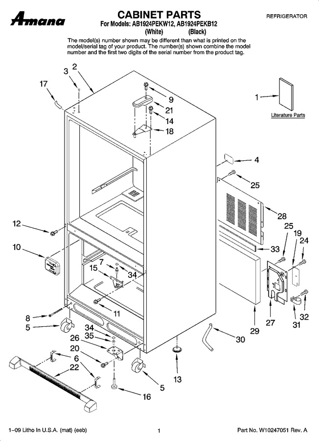 Diagram for AB1924PEKW12