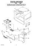 Diagram for 03 - Freezer Liner Parts