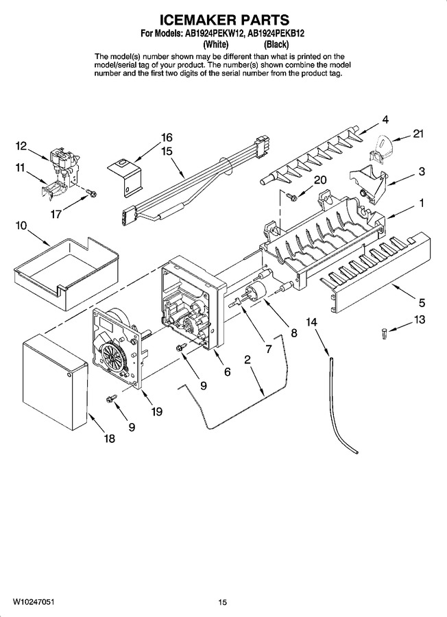 Diagram for AB1924PEKW12