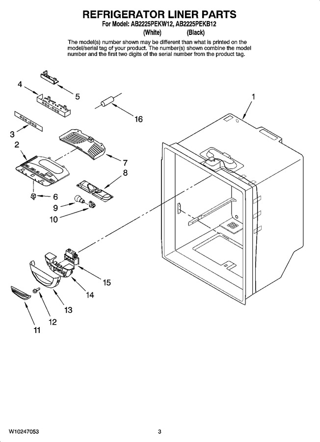 Diagram for AB2225PEKW12
