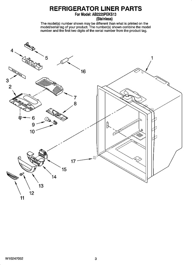 Diagram for AB2225PEKS13