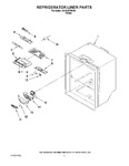 Diagram for 02 - Refrigerator Liner Parts