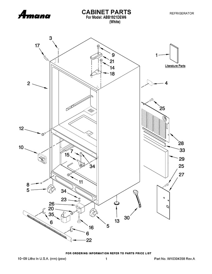 Diagram for ABB1921DEW6