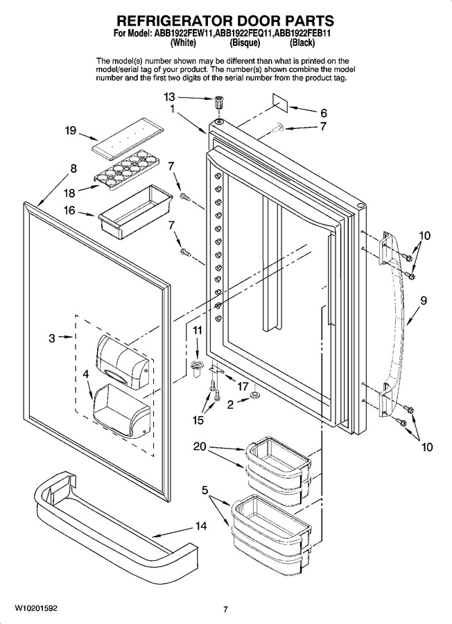 Diagram for ABB1922FEW11