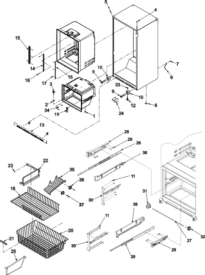Diagram for ABB1924DEB