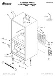 Diagram for 01 - Cabinet Parts