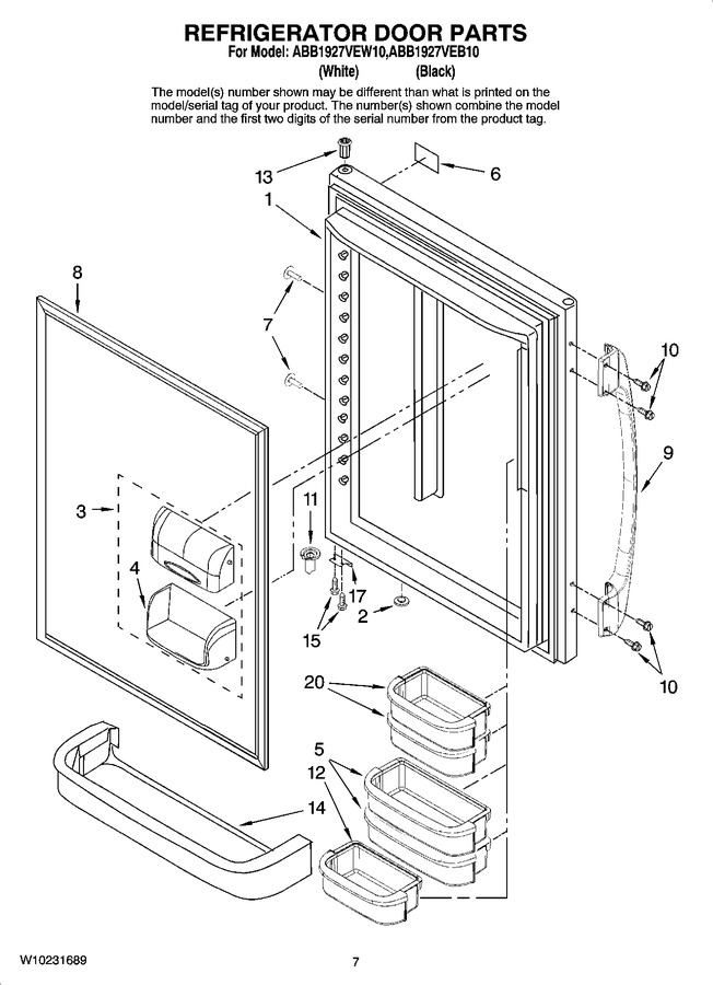 Diagram for ABB1927VEW10
