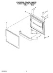 Diagram for 03 - Freezer Door Parts