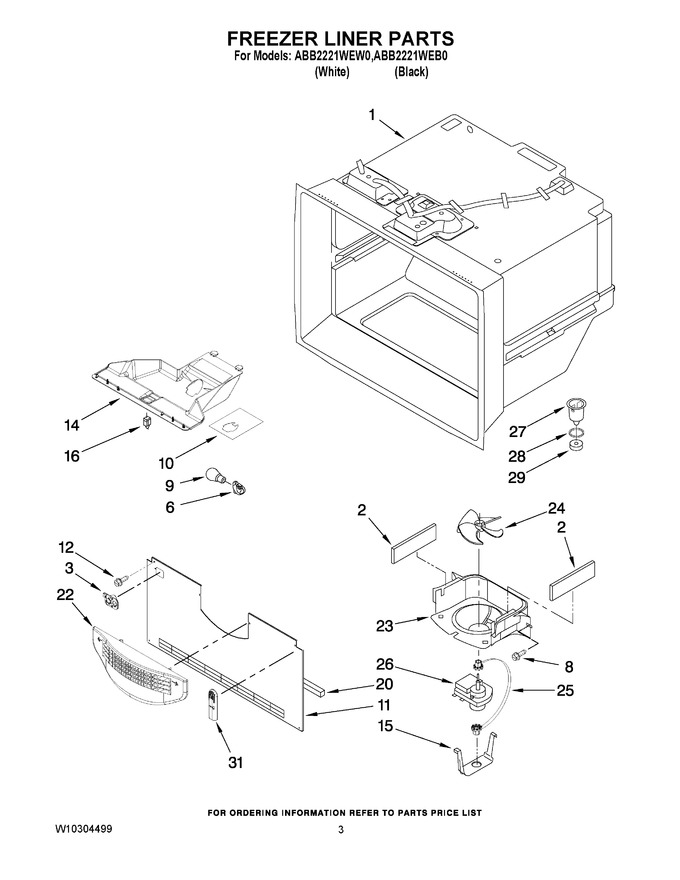 Diagram for ABB2221WEW0