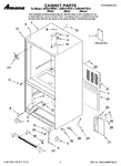 Diagram for 01 - Cabinet Parts