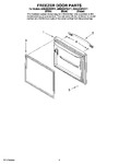 Diagram for 03 - Freezer Door Parts