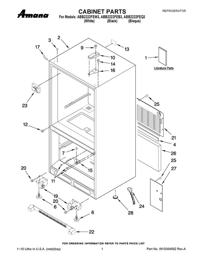 Diagram for ABB2222FEB3