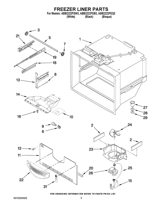 Diagram for ABB2222FEB3
