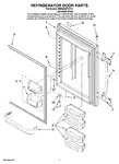 Diagram for 05 - Refrigerator Door Parts