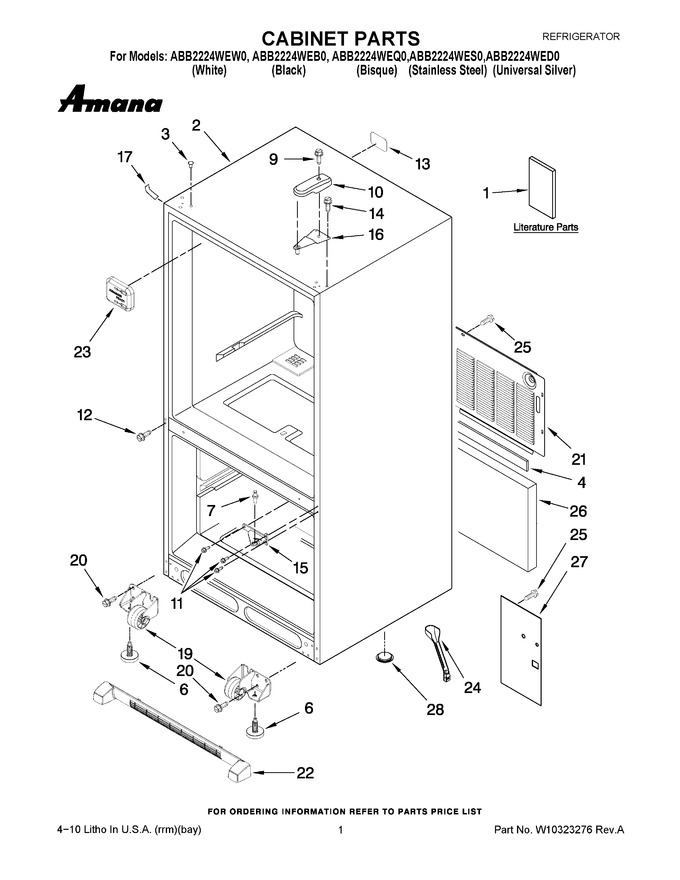 Diagram for ABB2224WEQ0