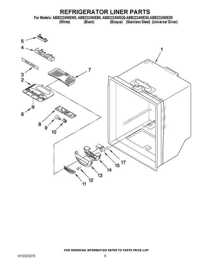 Diagram for ABB2224WEW0