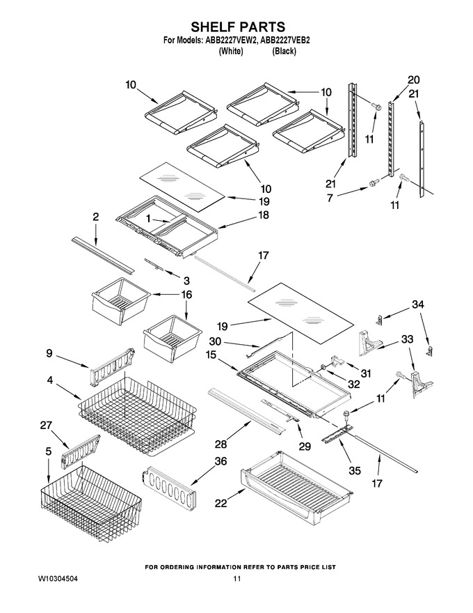 Diagram for ABB2227VEW2