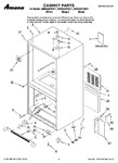 Diagram for 01 - Cabinet Parts