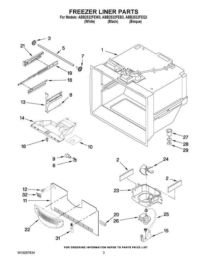 Diagram for ABB2522FEW3