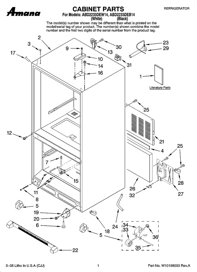 Diagram for ABD2233DEB14