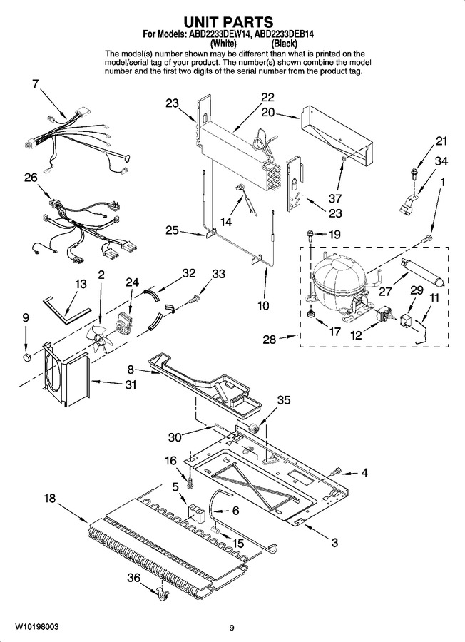 Diagram for ABD2233DEB14