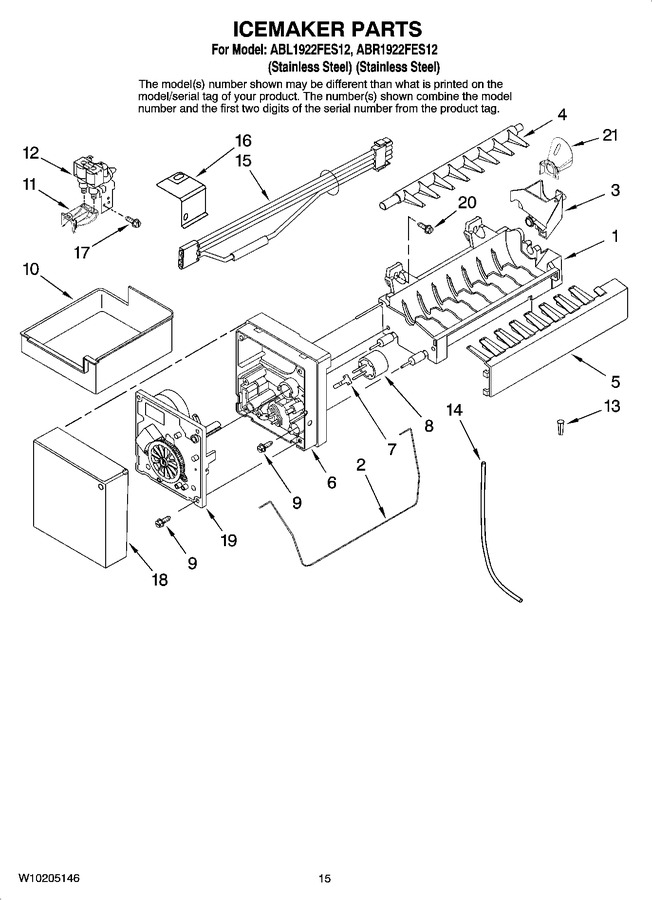 Diagram for ABR1922FES12