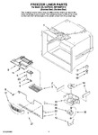 Diagram for 03 - Freezer Liner Parts