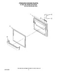 Diagram for 05 - Freezer Door Parts