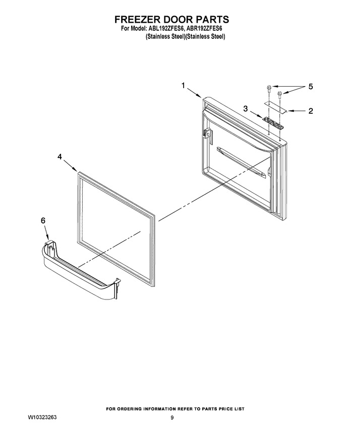 Diagram for ABR192ZFES6