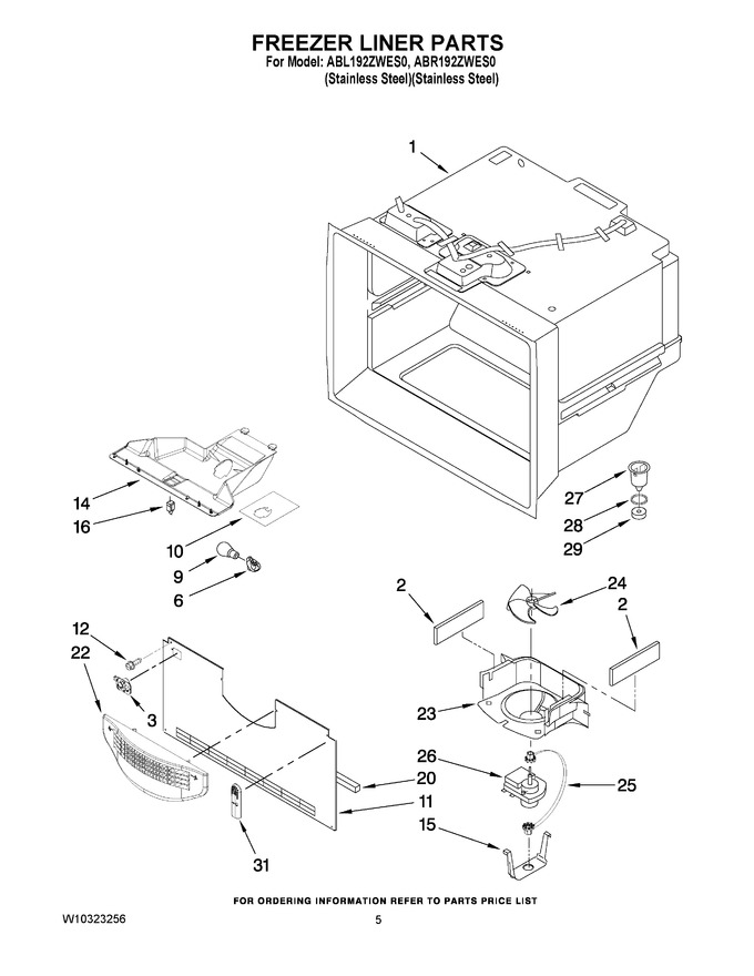 Diagram for ABR192ZWES0