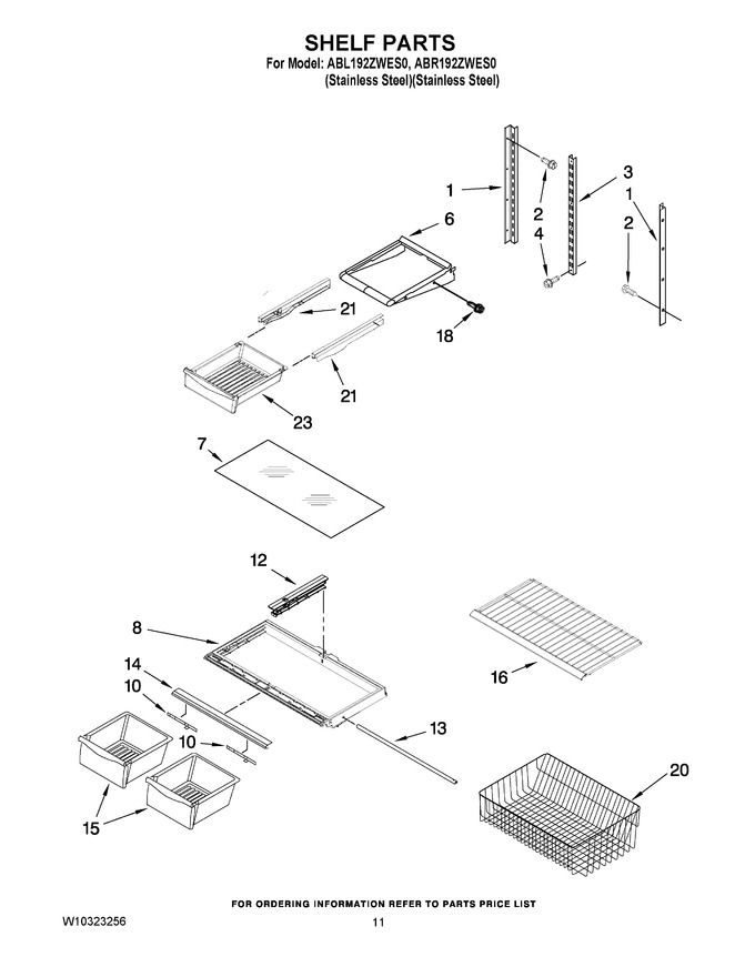 Diagram for ABR192ZWES0