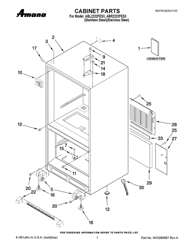 Diagram for ABL2222FES3