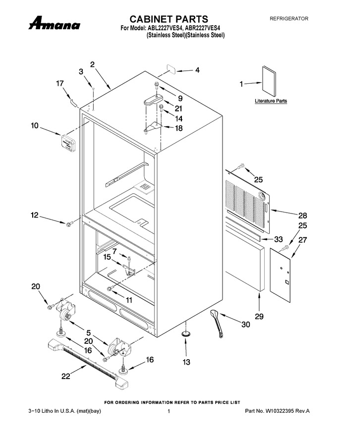 Diagram for ABL2227VES4