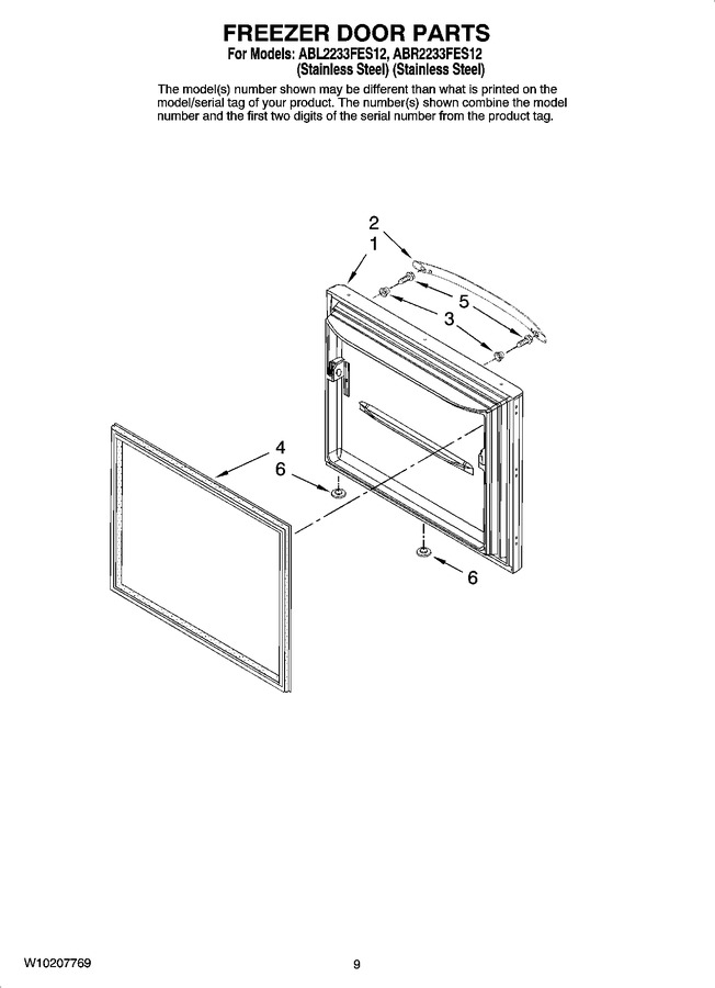 Diagram for ABR2233FES12