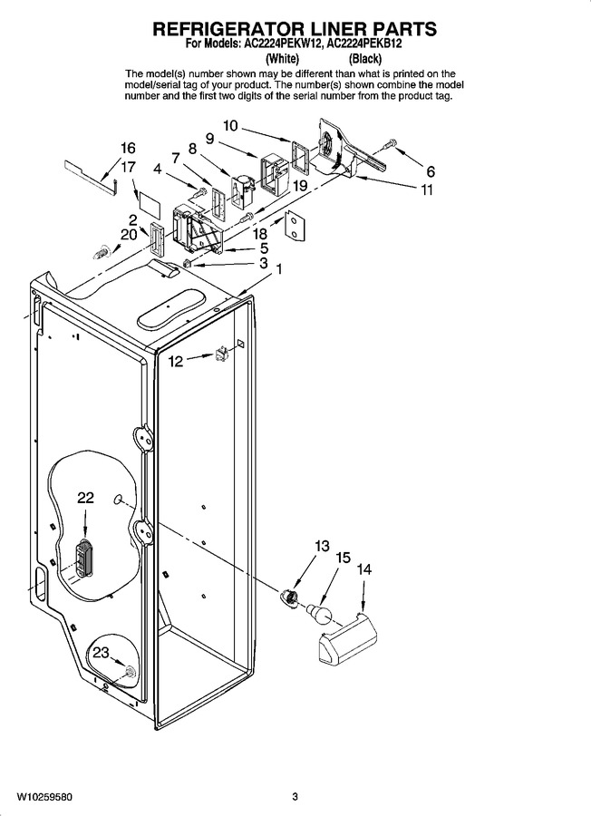 Diagram for AC2224PEKW12